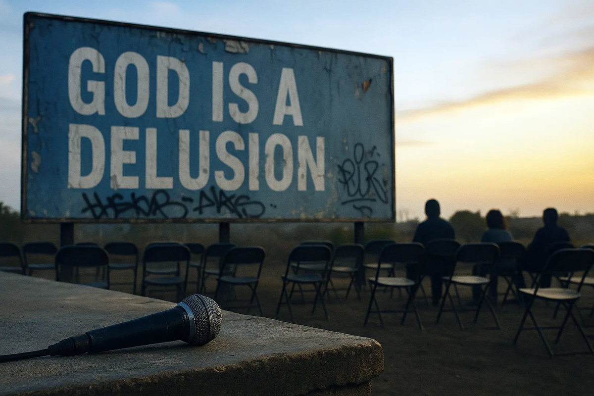 Когда-то громкое и гордое, сегодня Новое атеистическое движение отзывается эхом в пустых залах и забытых форумах.