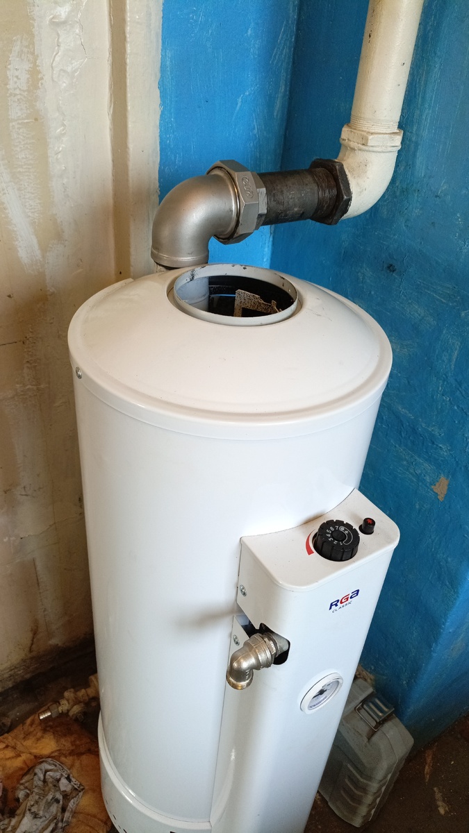 Процесс установки нового котла