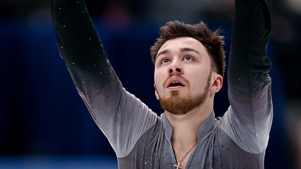    Фигурист Дмитрий Алиев. Фото: GLOBAL LOOK PRESS