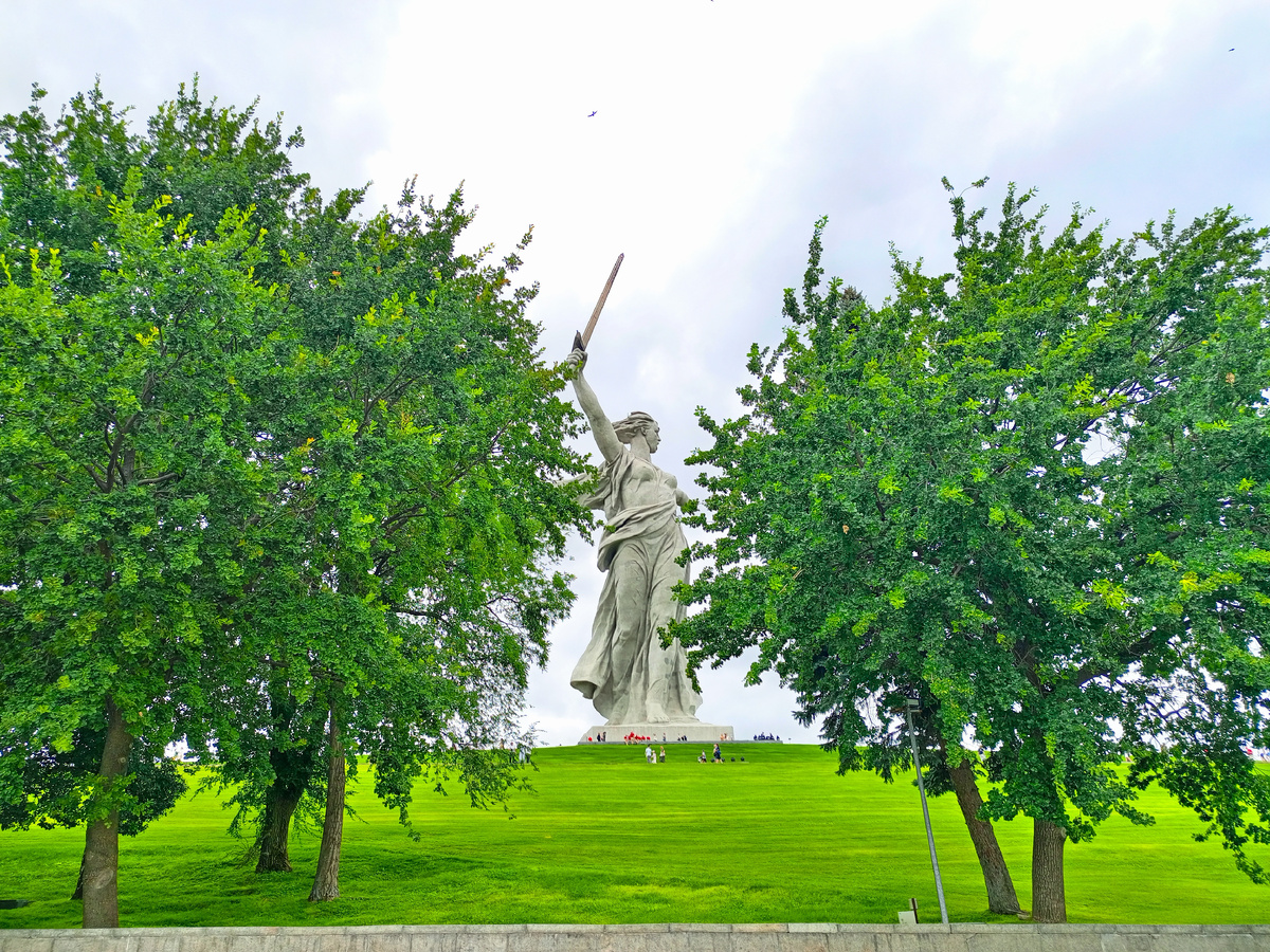 Родина-мать. Фото автора. 