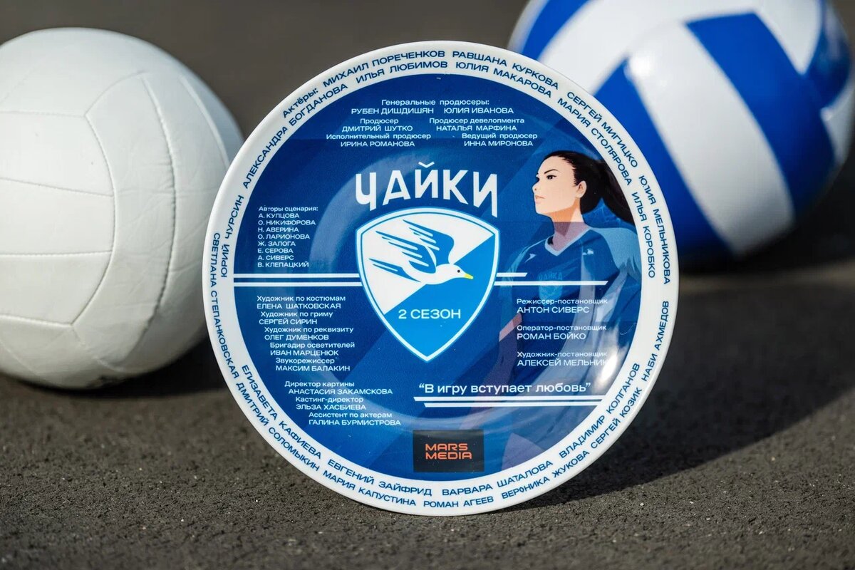 Тарелка сериала «Чайки-2» 