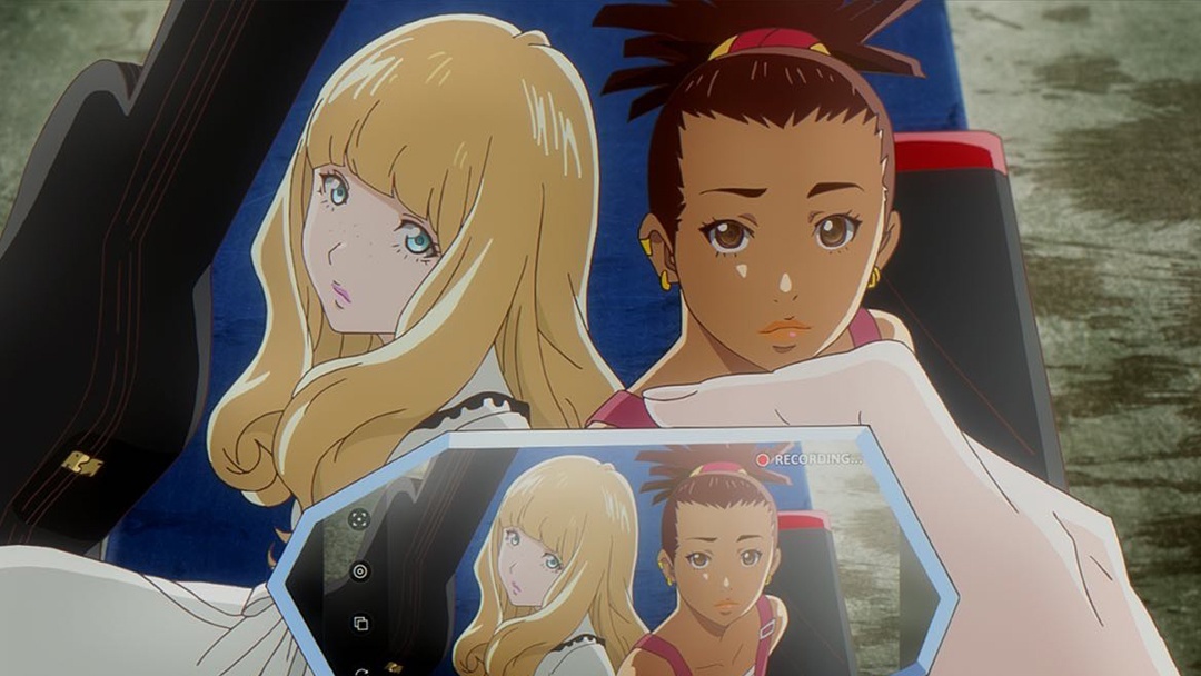 Кадр из аниме «Кэрол и Тьюсдей»,во время работы над которым Рэйко была ответственна за ключевую анимацию