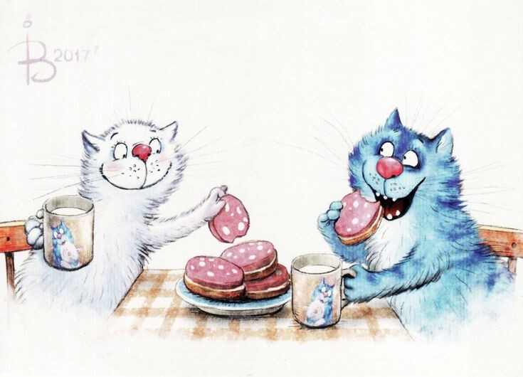 Очаровательные котики Рины Зенюк