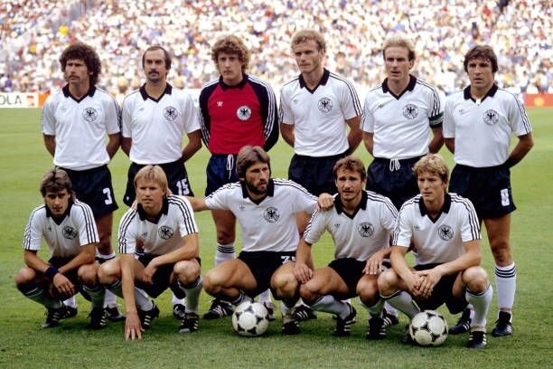Сборная ФРГ по футболу. 1982 год.