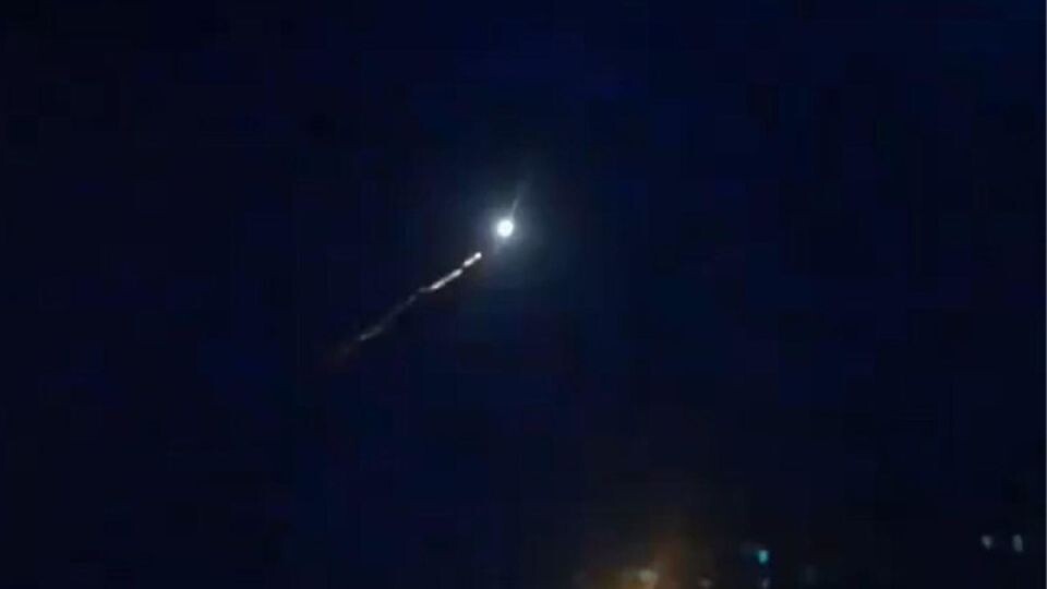    Работа ПВО. Источник: кадр из видео