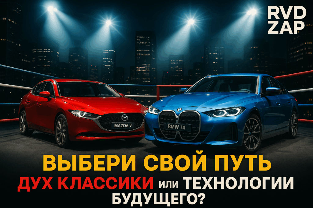   Сравнение Mazda 3 и модели BMW i4 admin
