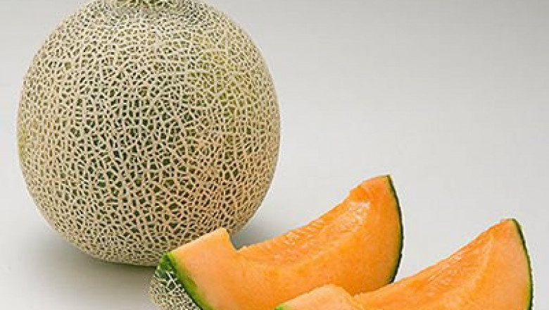 Та самая дыня, из за которой я чуть не замёрз на экваторе... "Королевская Увари" - ну очень вкусная...