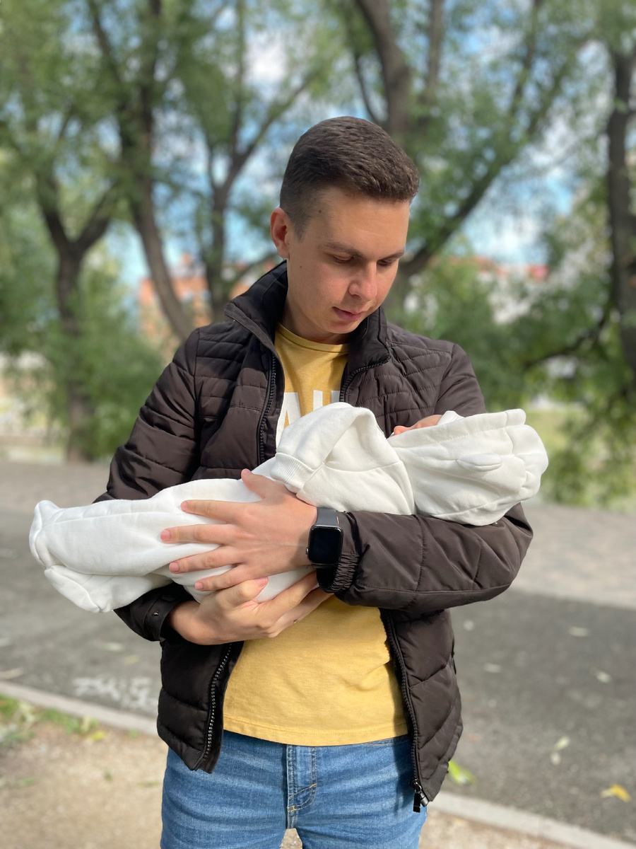 Здесь Еве почти 2 месяца