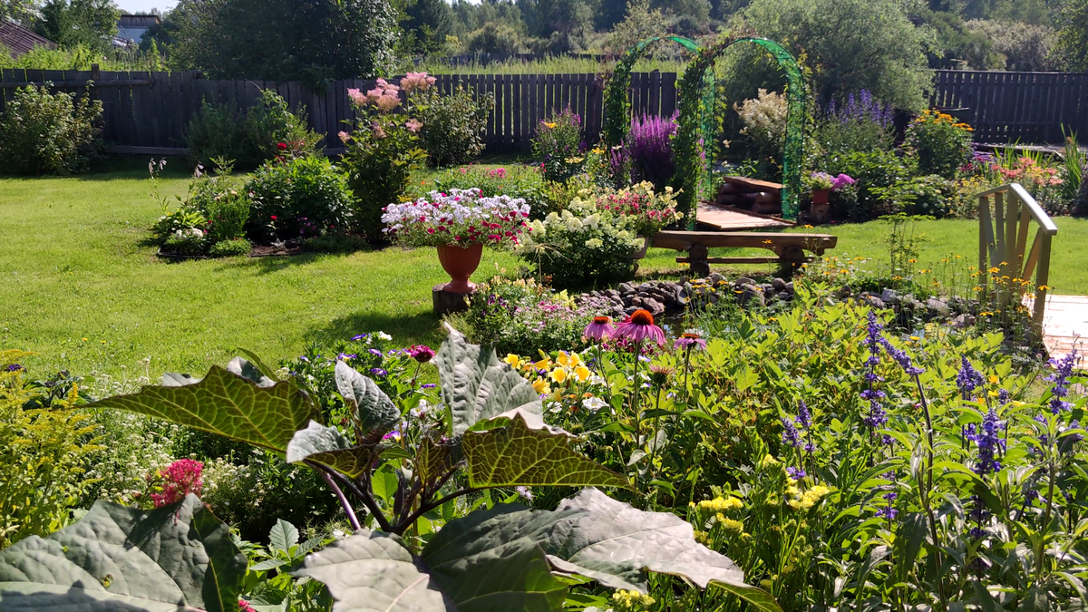 Цветущий сад