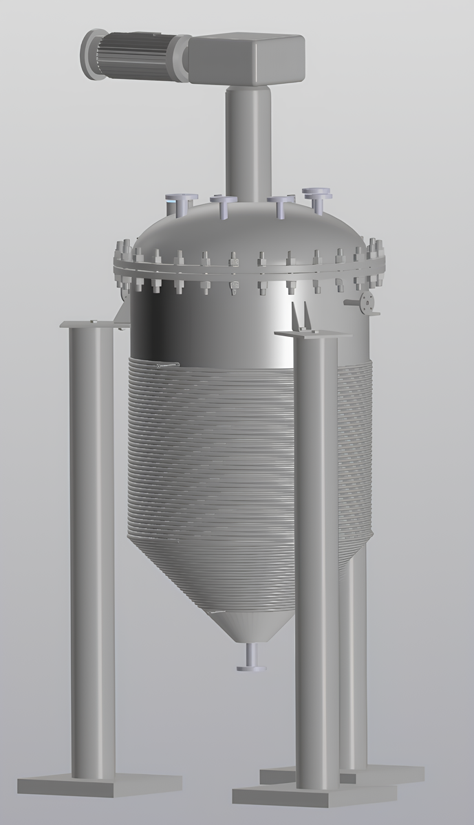 Фото: Софья Чуголаева. 3D-модель модернизированного биологического реактора