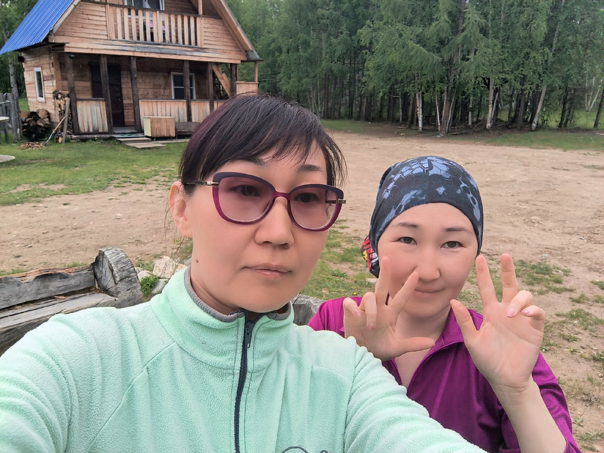 Мы на старте в Сухом ручье.