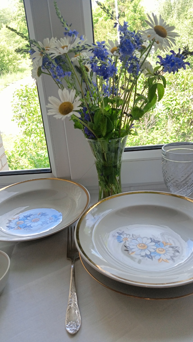 Магия винтажных ромашек. Фото автора