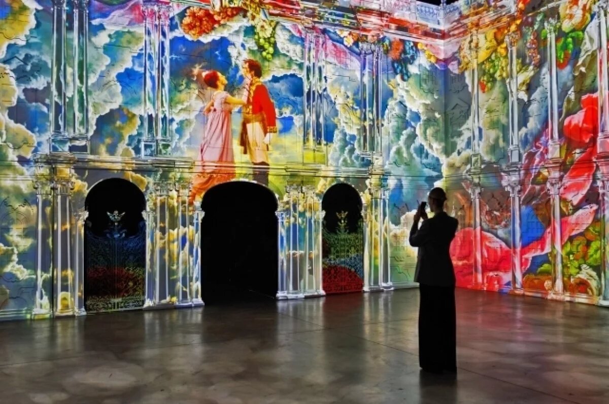    Погрузитесь в мир искусства и мультимедийных технологий на выставке «Великолепный Эрмитаж».