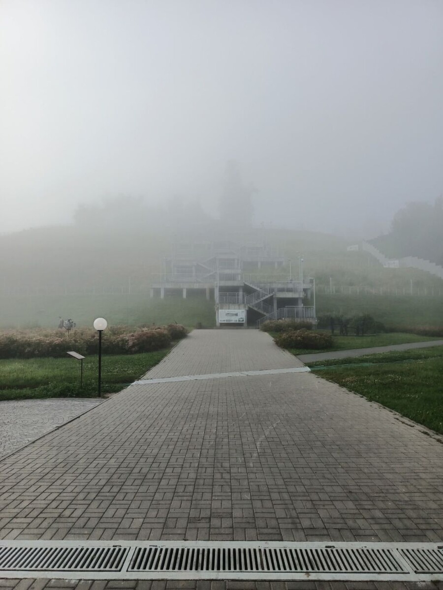    Туман в Алтайском крае. Источник: "Barnaul 22"