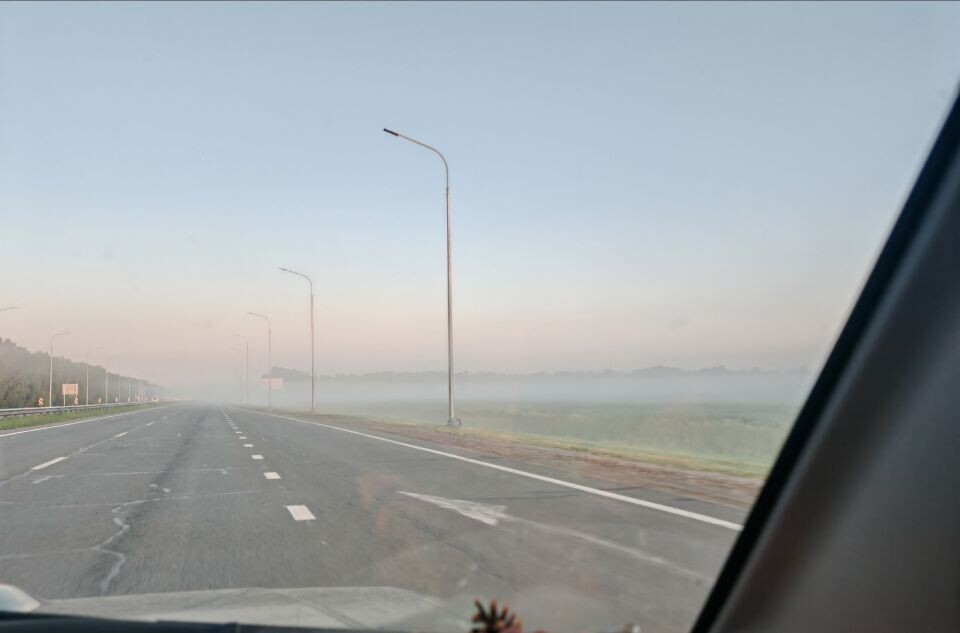    Туман в Алтайском крае. Источник: "Barnaul 22"