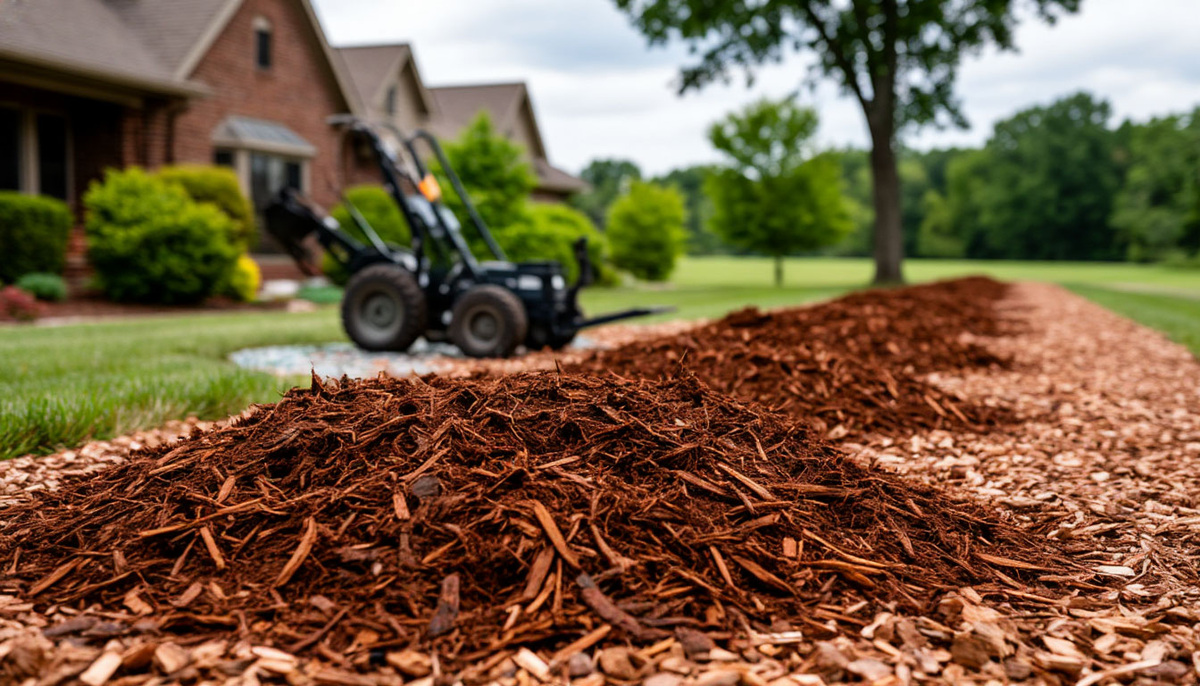 Мульчирование в июле
