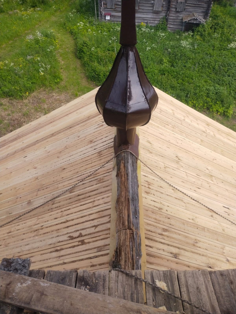    Старинную часовню XIX века спасают в КарелииВсероссийский центр деревянного зодчества / VK