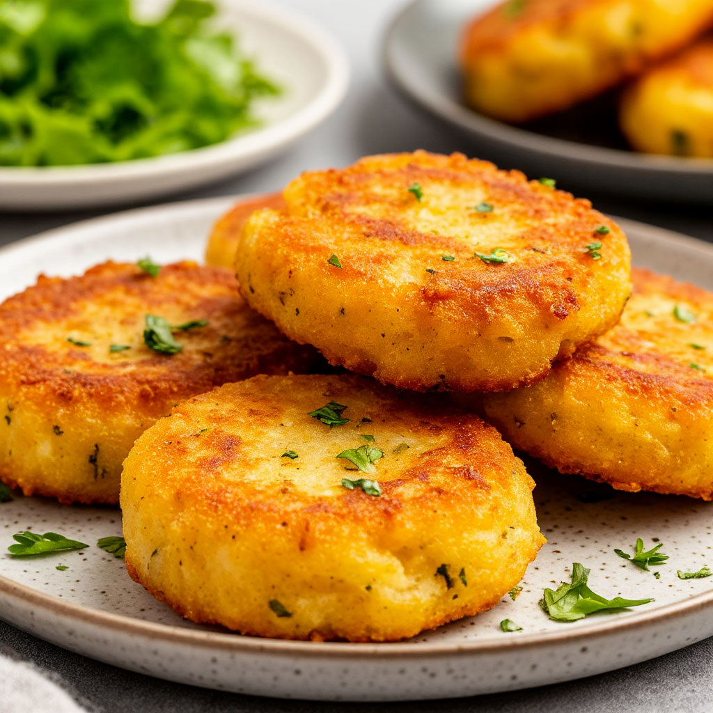 Картофельные котлеты