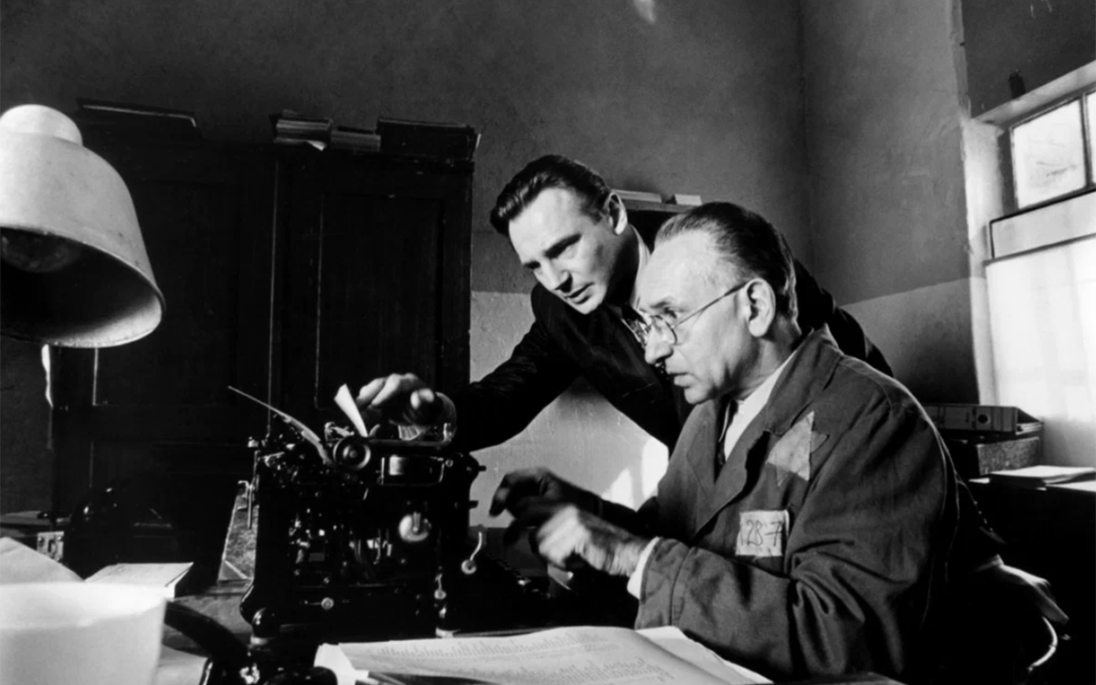 Кадр из фильма "Список Шиндлера"