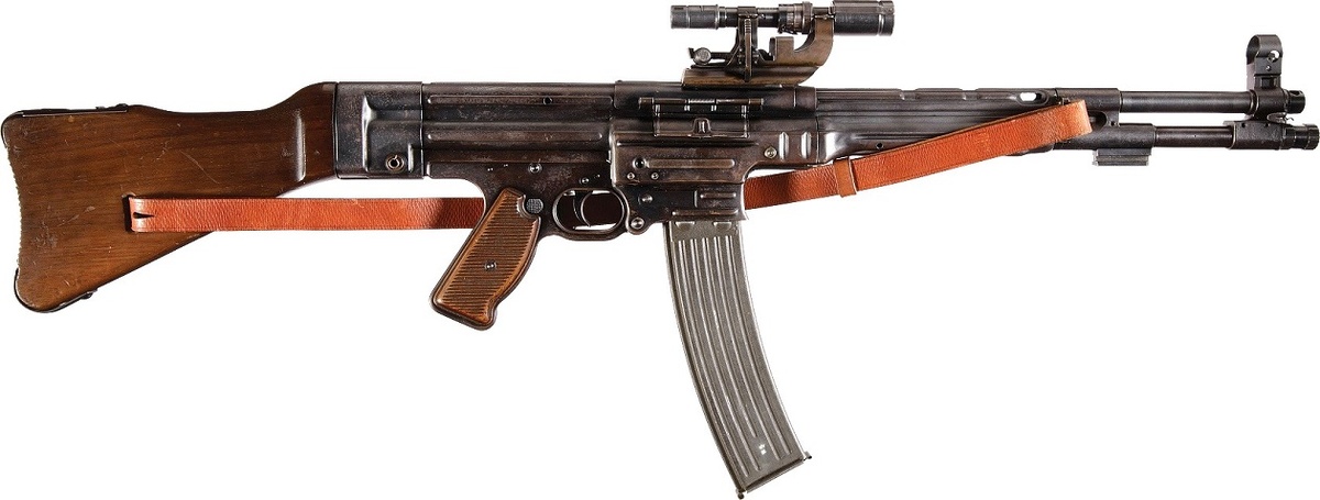 Автоматический карабин MKb.42(H) с прицелом Zf-41.