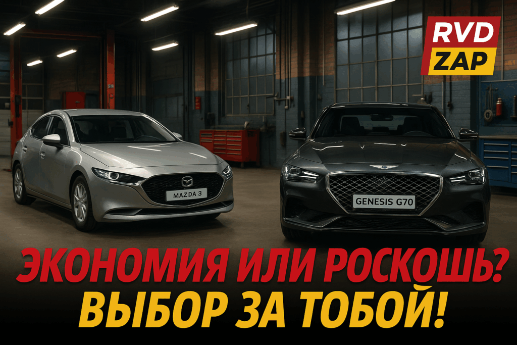    Сравнительный анализ Mazda 3 и Genesis G70 admin