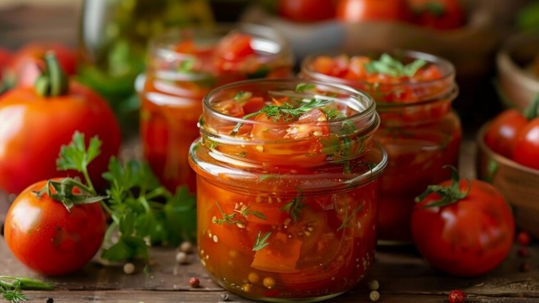 Зимой мне скажете спасибо, заготовки из помидоров на зиму
