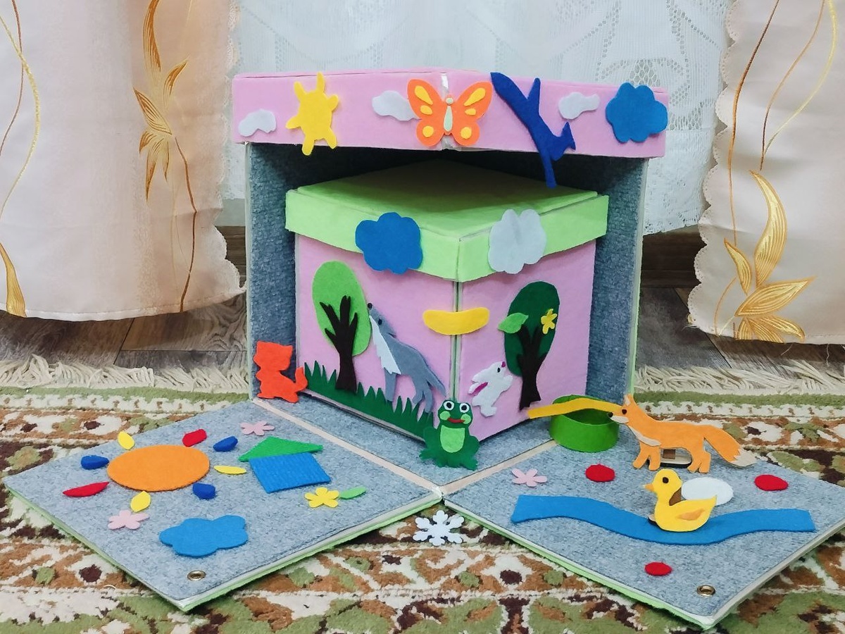 Дидактическая игра "Фантазия в кубе"