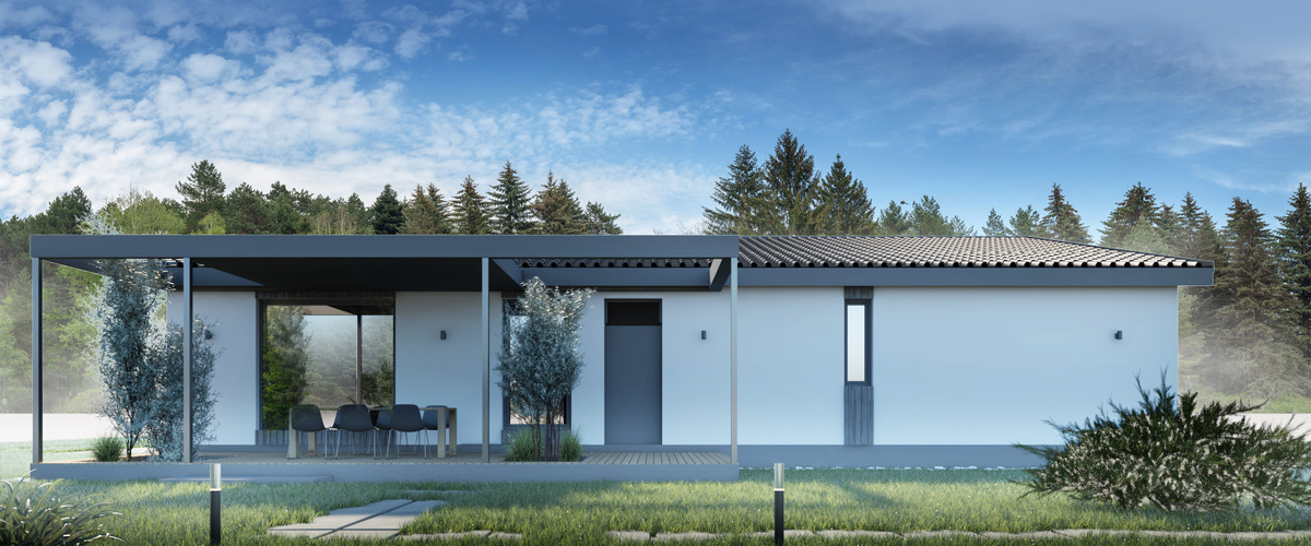 Визуализация нашего дом площадью 120 кв.м