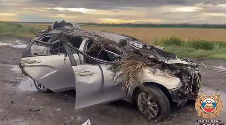    На фото стоп-кадр видеоматериала Госавтоинспекции РО Редактор