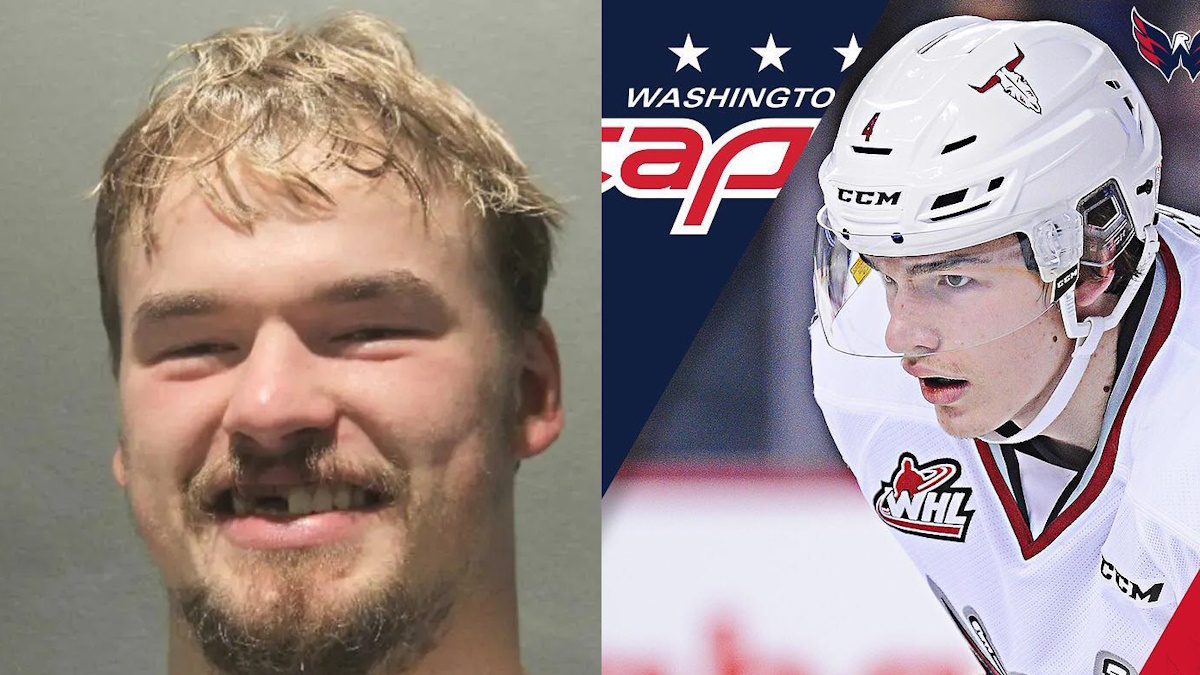    Хоккеист "Вашингтона" Александр Алексеев был арестован. Фото: полиция