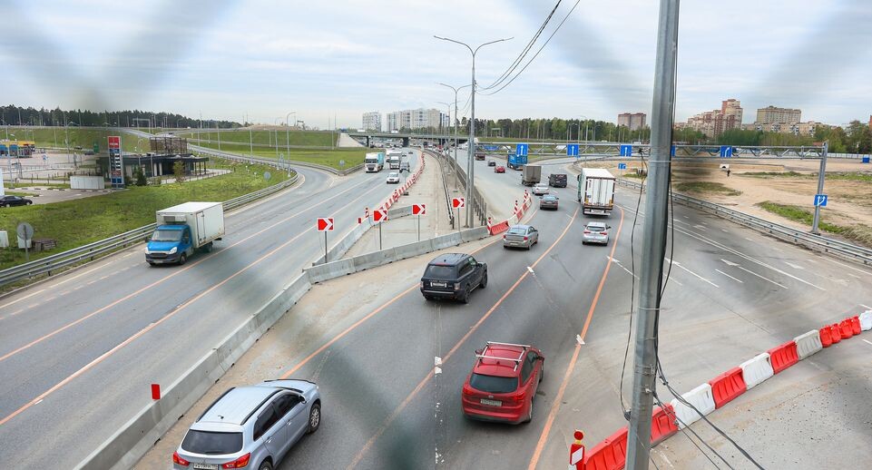    Губернатор проверил ход работ на участке трассы М-8 «Холмогоры» в Пушкинском г.о. / Медиасток.рф