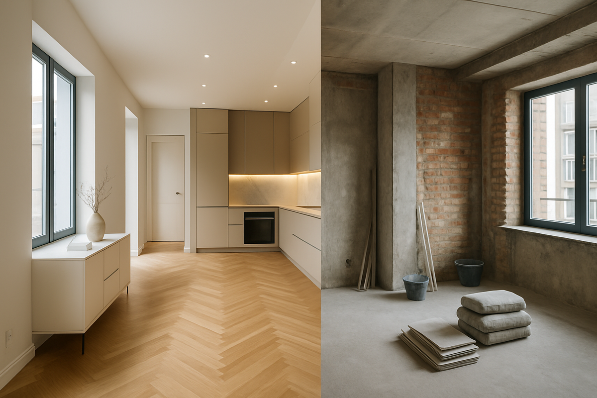    как выбрать квартиру с ремонтом или без отделки: все плюсы и минусы для идеального выбора Михаил Невелев