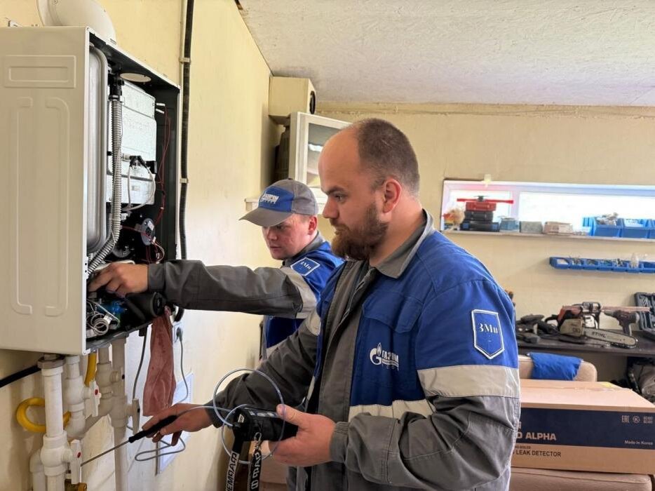 Газопровод ввели в эксплуатацию в псковской деревне Подбережье
Фото: пресс-служба «Газпром газораспределение Псков»