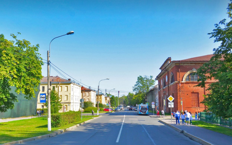 Макаровская улица в Кронштадте