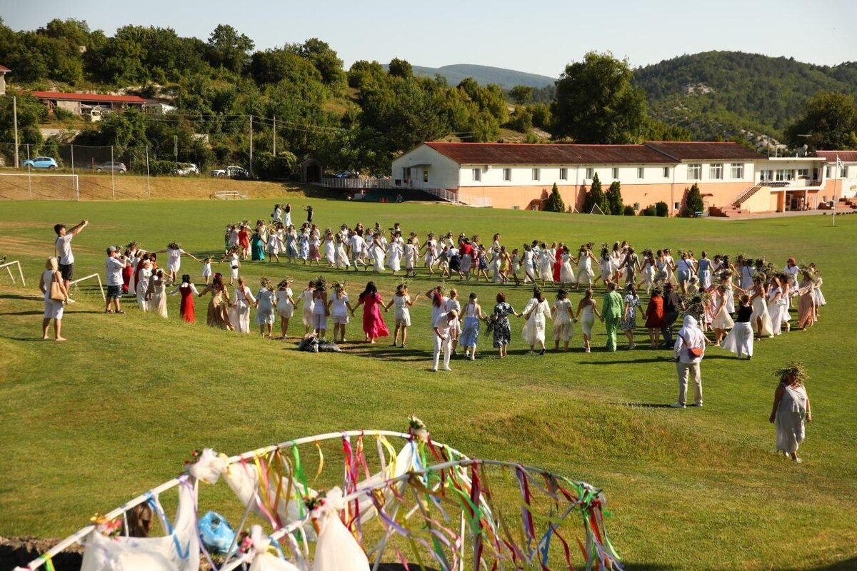 Празднование Ивана Купала // Фото предоставлено организаторами мероприятия «Ивана Купала. Сказка крымского лета» 