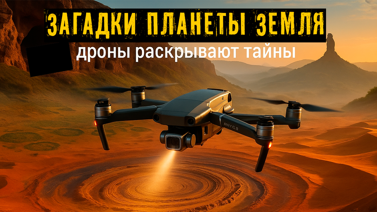 Тайны планеты, обнаруженные с дронов. Как технологии помогают совершать открытия
