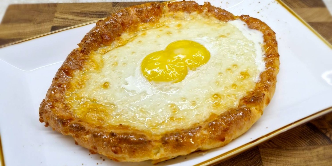 ПП Хачапури по-аджарски на творожном тесте