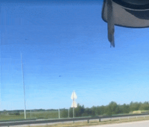    Столб дыма поднимается над городом // Видео с ТГ-канала @Z_memesz