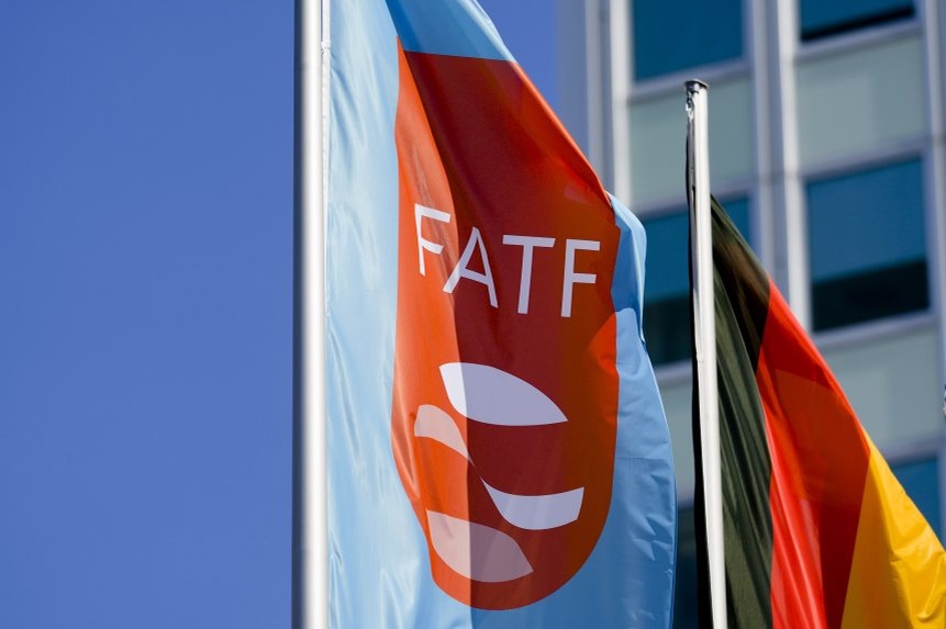 Флаги FATF и Германии AP/TASS