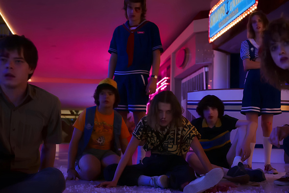     Кадр из трейлера 5-го сезона сериала «Очень странные дела»