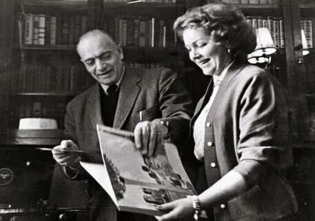 Людмила Целиковская с мужем