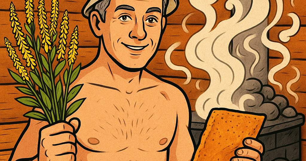 Медовый дуэт. Донник и прополис в банном паре.