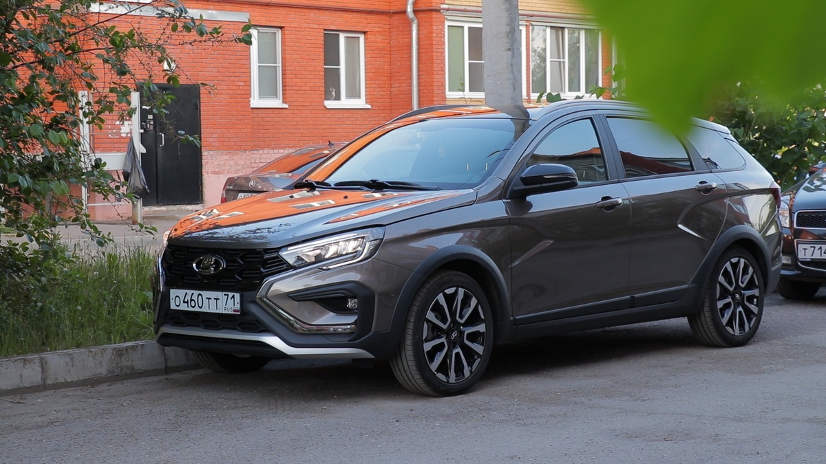 Моя Lada Vesta SW Cross NG 1.8 AT Техно