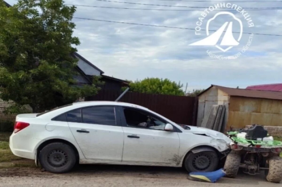    В Чебаркуле два человека разбились на квадроцикле