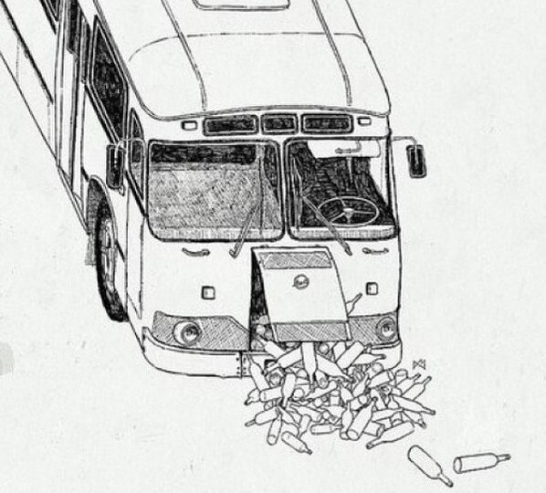 Бывший водитель автобуса ЛиАЗ-677 рассказал, откуда доносился тот самый «звук бутылок»
