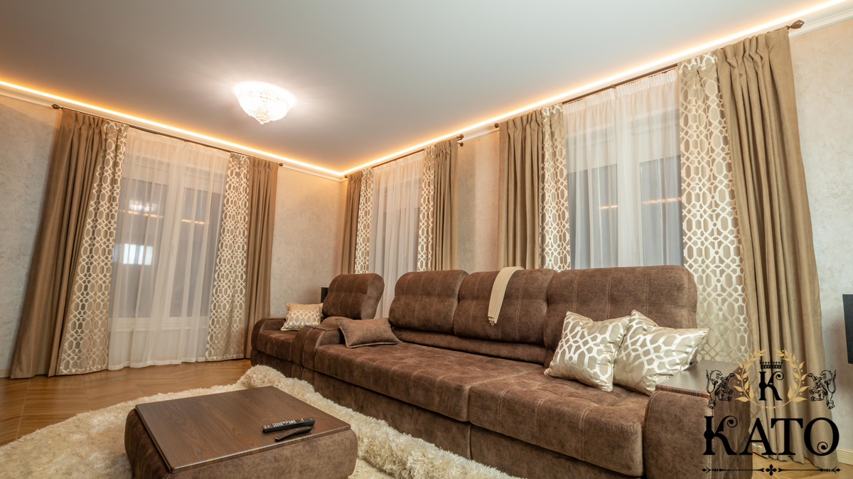 Шторы с классическим узором