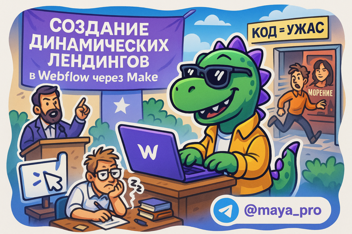    Динамические лендинги: как автоматизация превращает веб-бизнес в швейцарские часы без программиста Артур Хорошев