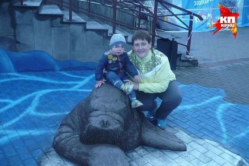 Елена с одним из сыновей. Фото: соцсети