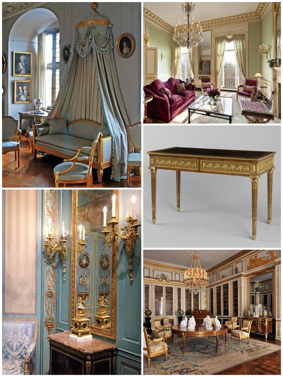 Неоклассицизм, стиль Людовика XVI, Louis Seize