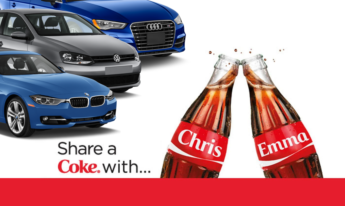 Кампания "Share a Coke", запущенная Coca-Cola в 2011 году